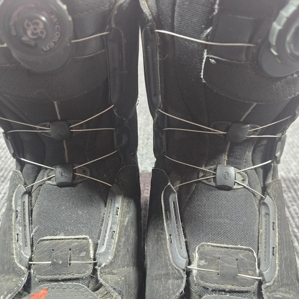 Salomon Savage Snowboard Boots Mens‎ 27.0 US 9 Black Rubber Sole Freestyle
